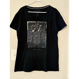 Hard Rock Couture Cafe St Maarten Black Short Sleeve T Shirt Size XXL